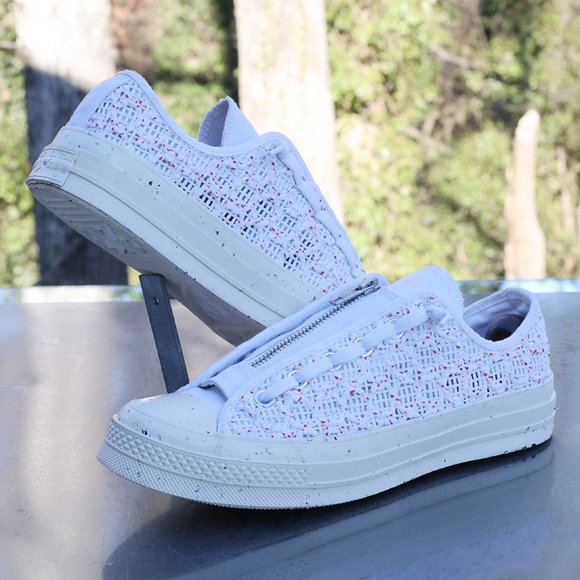 Converse Chuck 70 Low White Crochet Women’s Size 9 - Picture 3 of 11